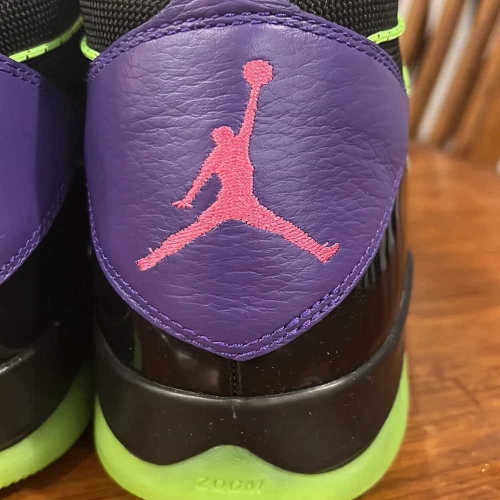 Nike Air Jordan Prime Flight Shoes Sneakers new 616846 018 Purple Mens Size 12